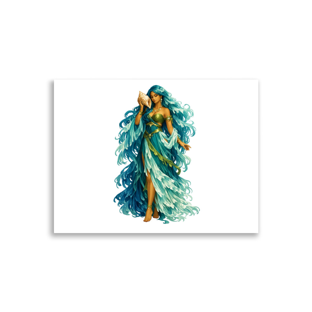 Asía Mascot Art Print