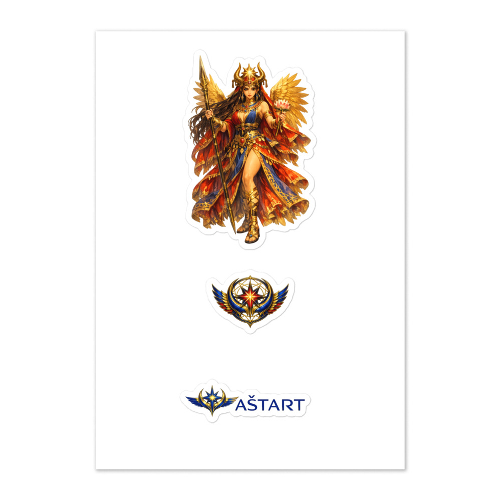 Aštart Seal Sticker Set