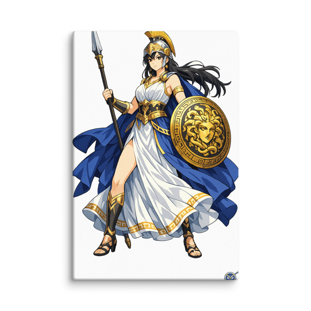 Athēnâ Mascot Canvas