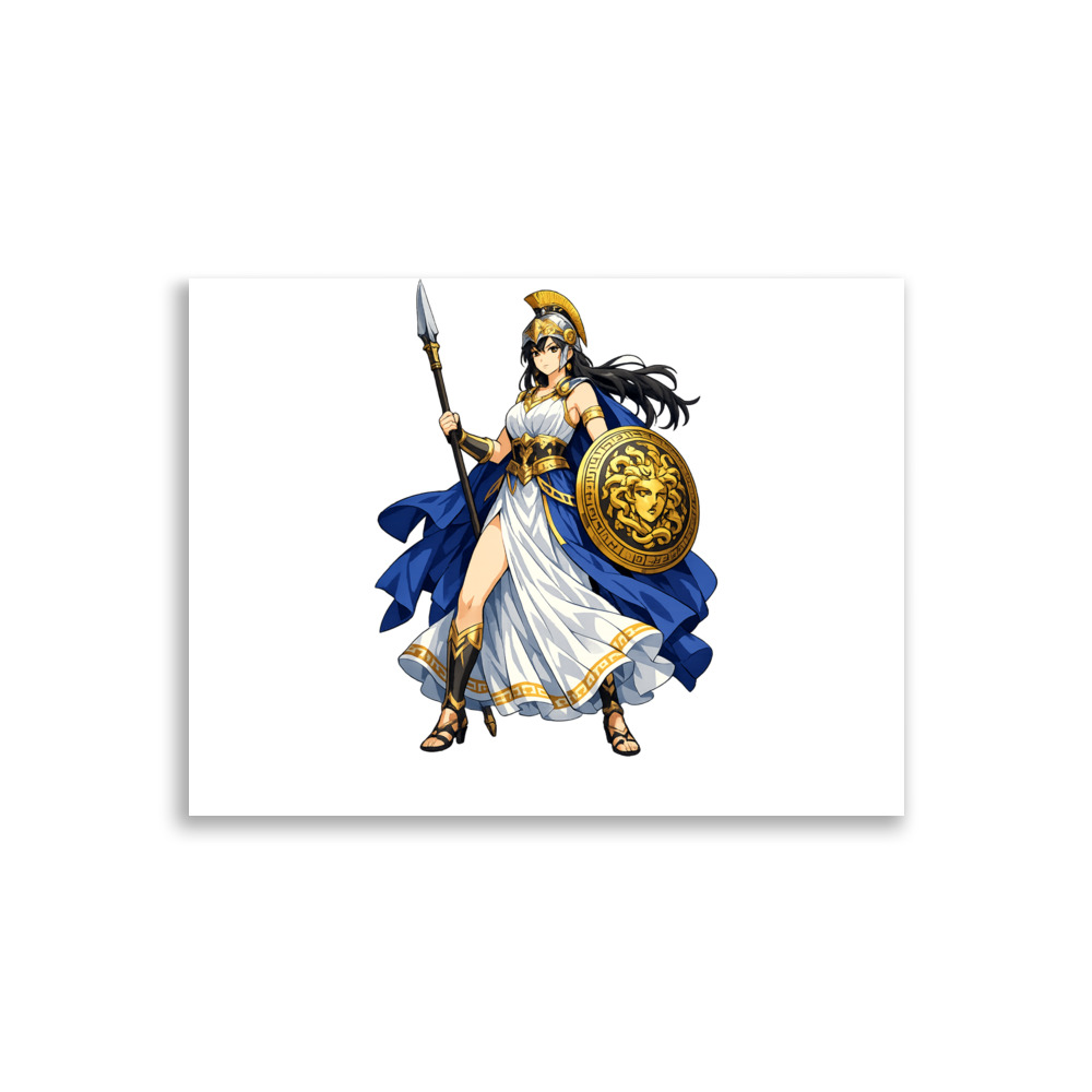 Athēnâ Mascot Art Print