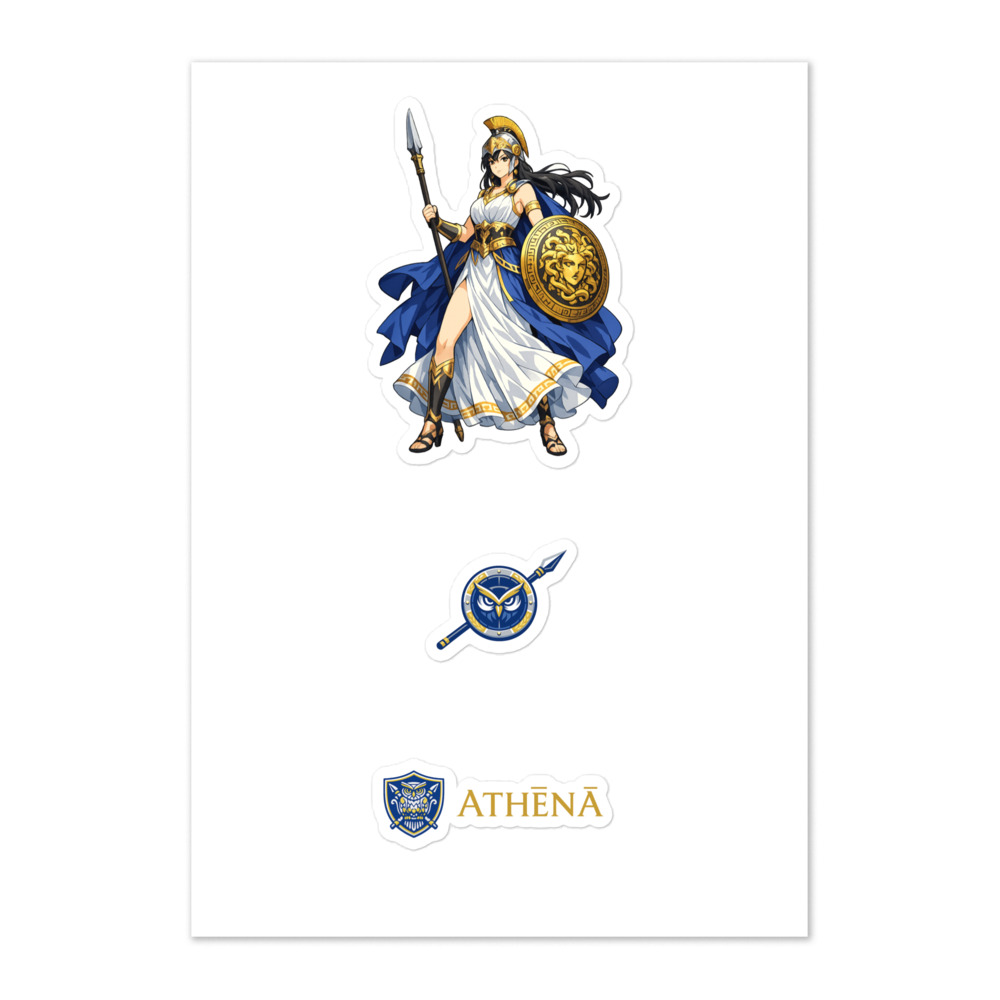 Athēnâ Seal Sticker Set