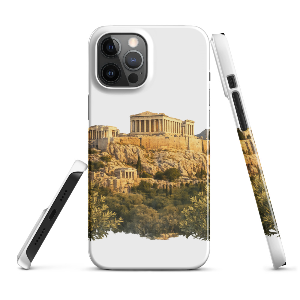 Athēnai Mascot Phone Case
