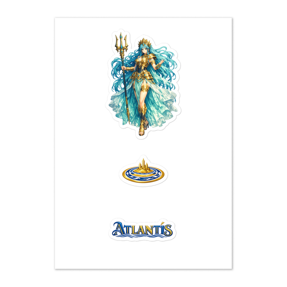 Atlantís Seal Sticker Set