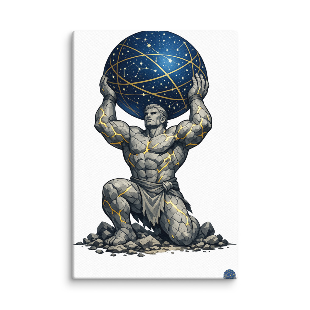 Átlas Mascot Canvas