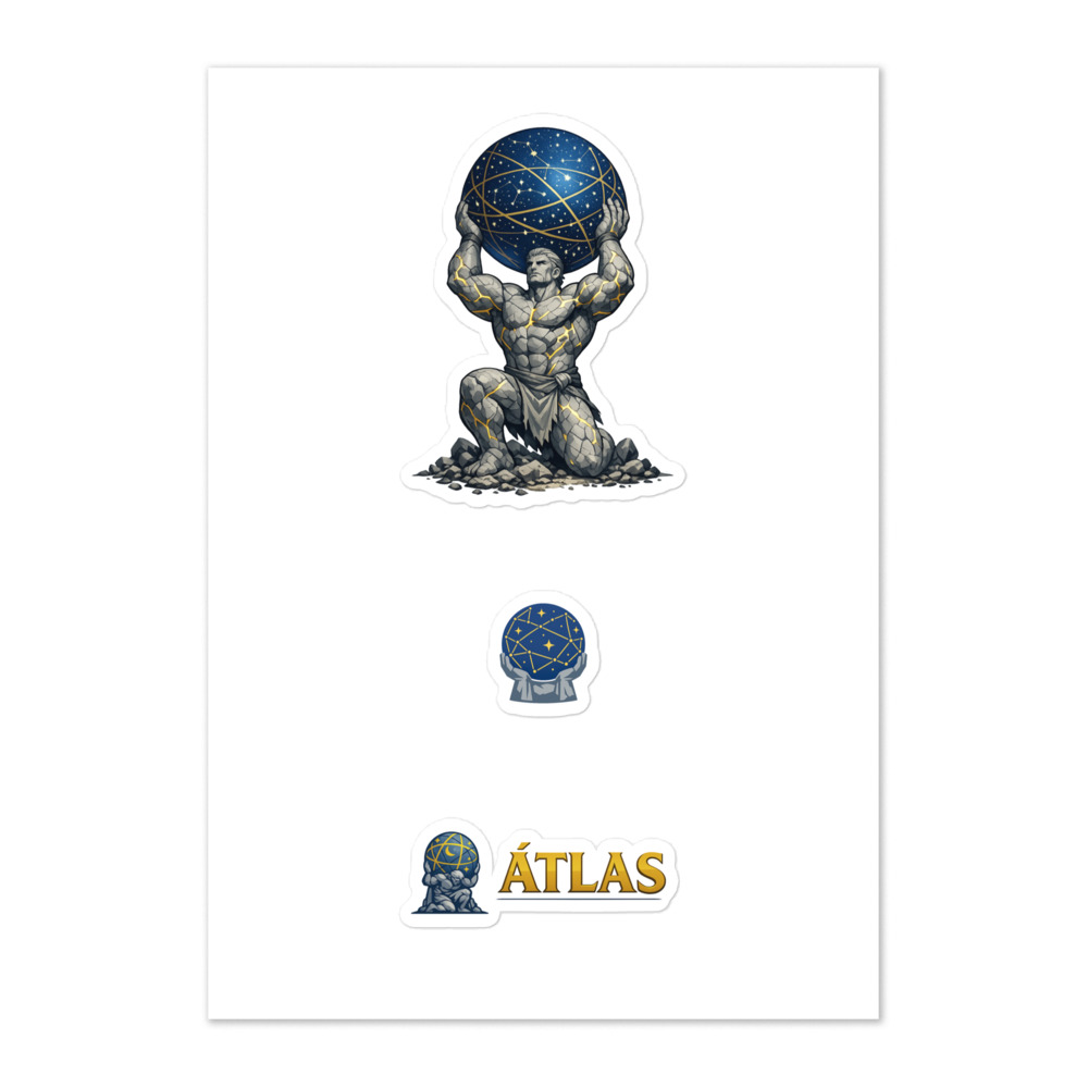 Átlas Seal Sticker Set