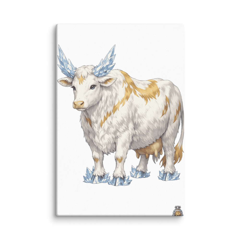 Auðhumla Mascot Canvas
