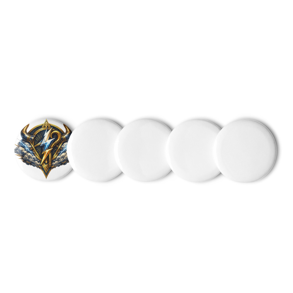 Baꜥal Seal Enamel Pin