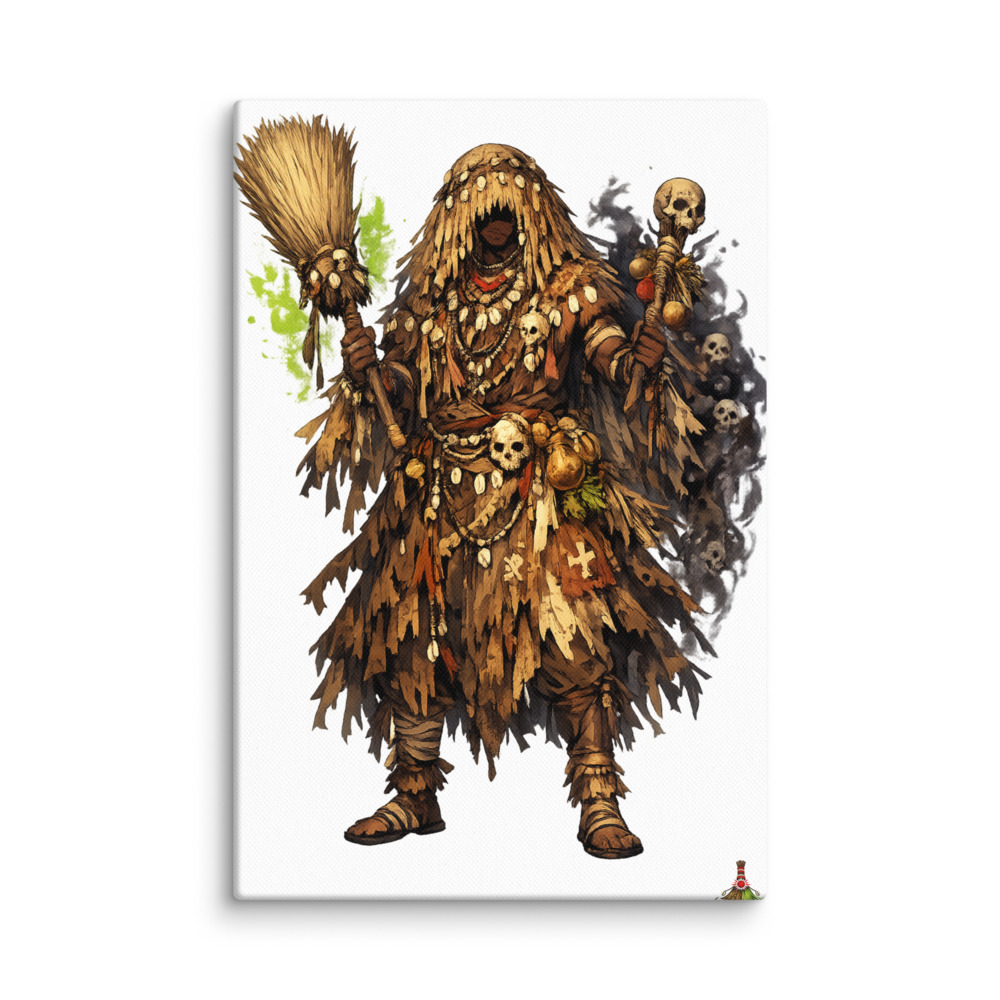 Ọbalúayé Mascot Canvas