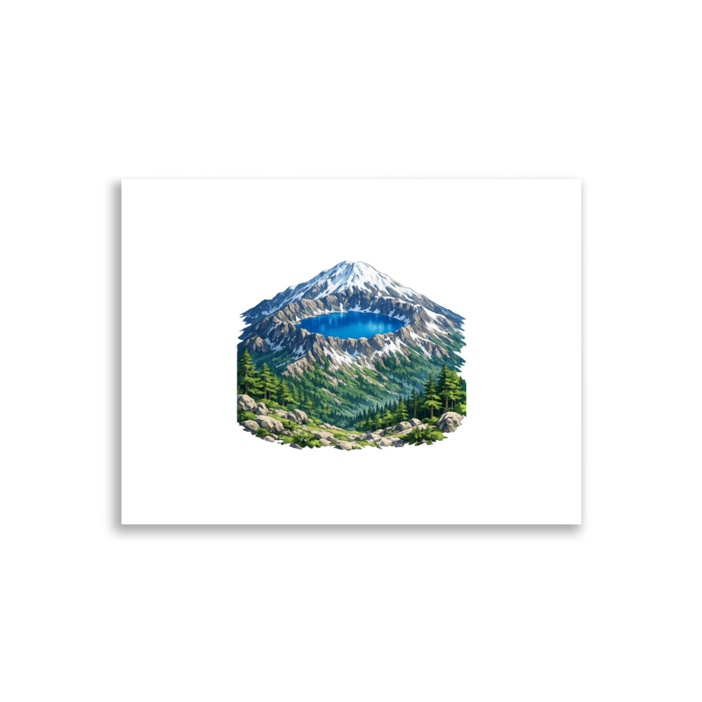 Baekdusan Mascot Art Print