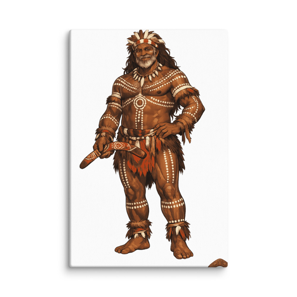 Baiame Mascot Canvas