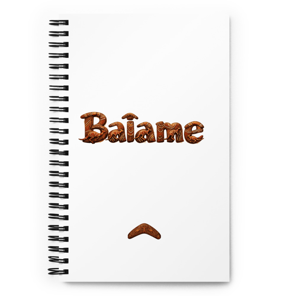 Baiame Temple Notebook
