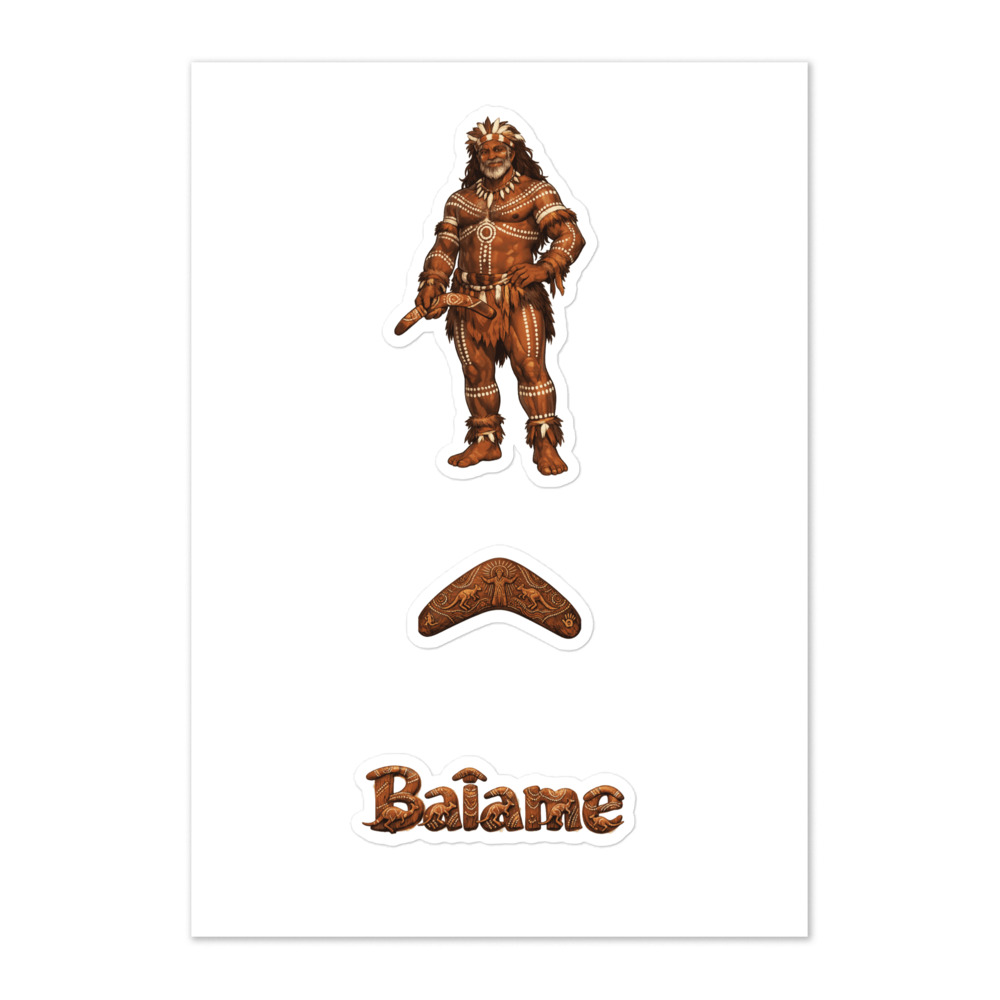 Baiame Seal Sticker Set