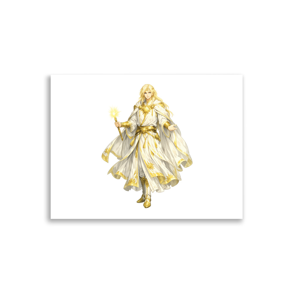 Baldr Mascot Art Print