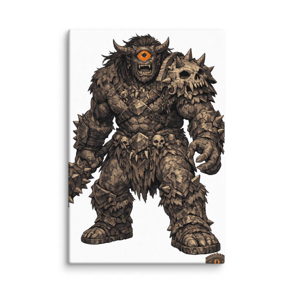 Balor Mascot Canvas