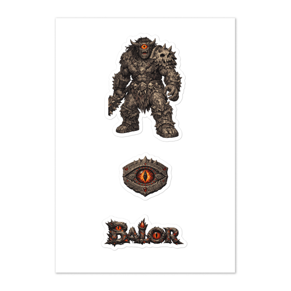Balor Seal Sticker Set