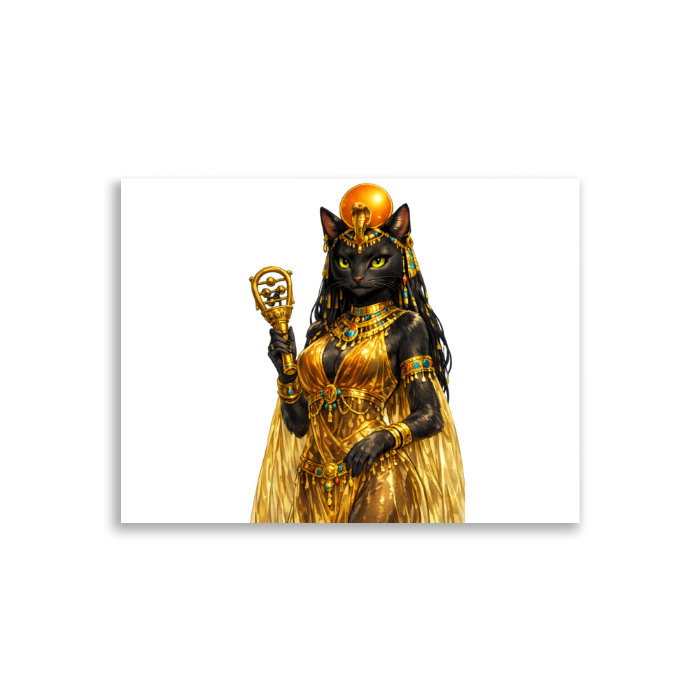 Bꜣstt Mascot Art Print