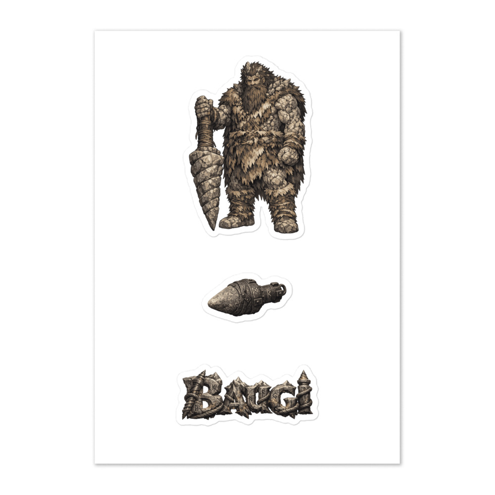 Baugi Seal Sticker Set