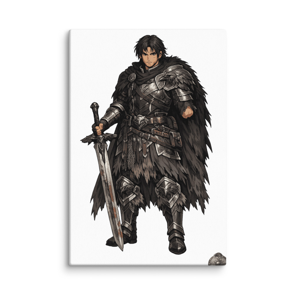 Bedwyr Mascot Canvas