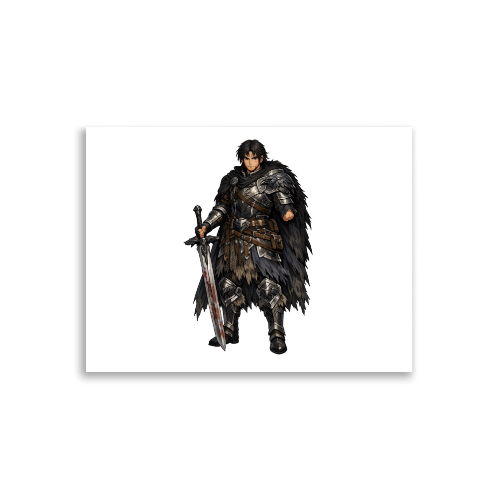 Bedwyr Mascot Art Print