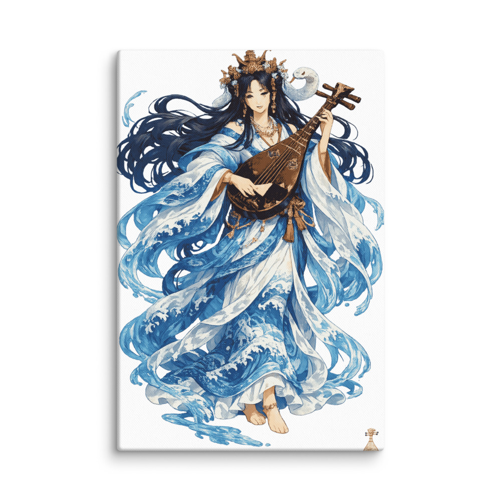 Benzaiten Mascot Canvas