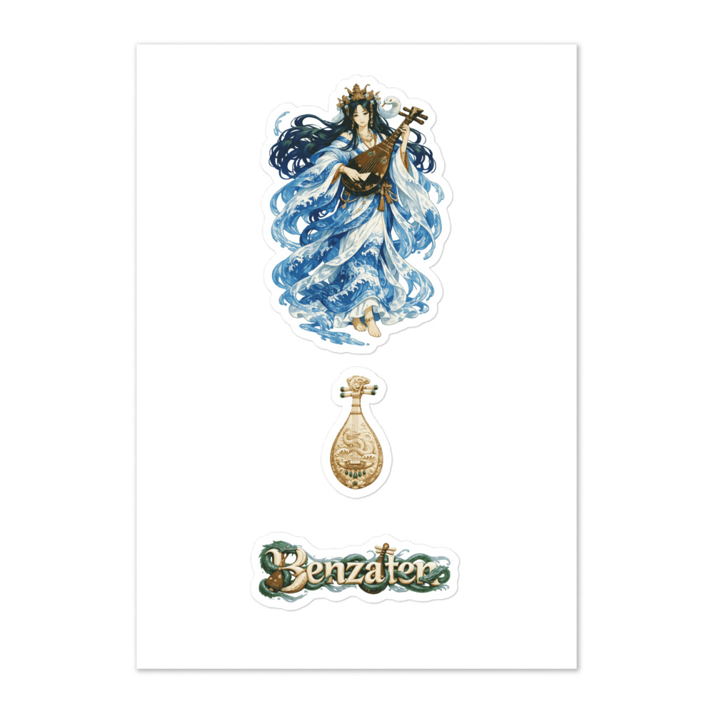 Benzaiten Seal Sticker Set