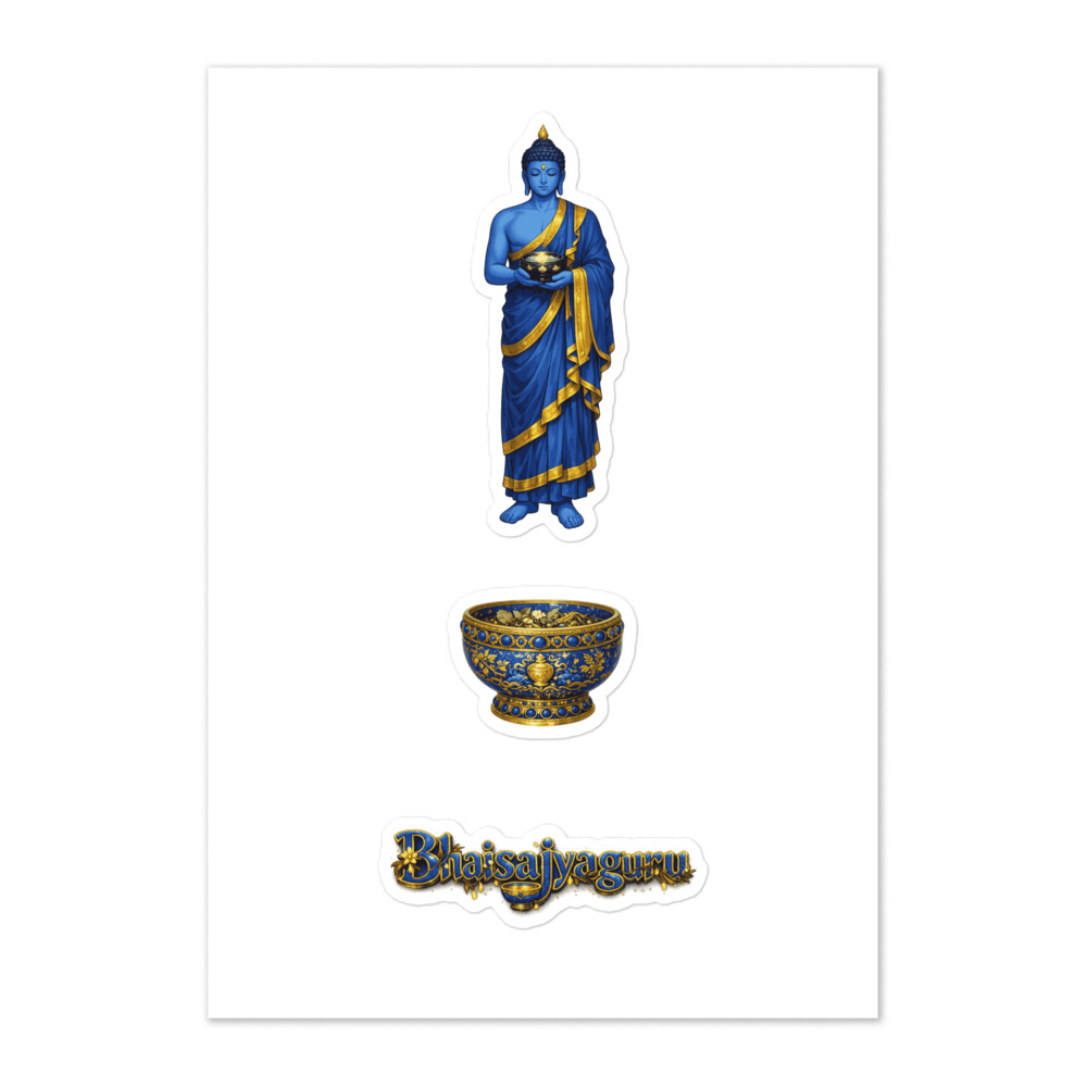 Bhaiṣajyaguru Seal Sticker Set