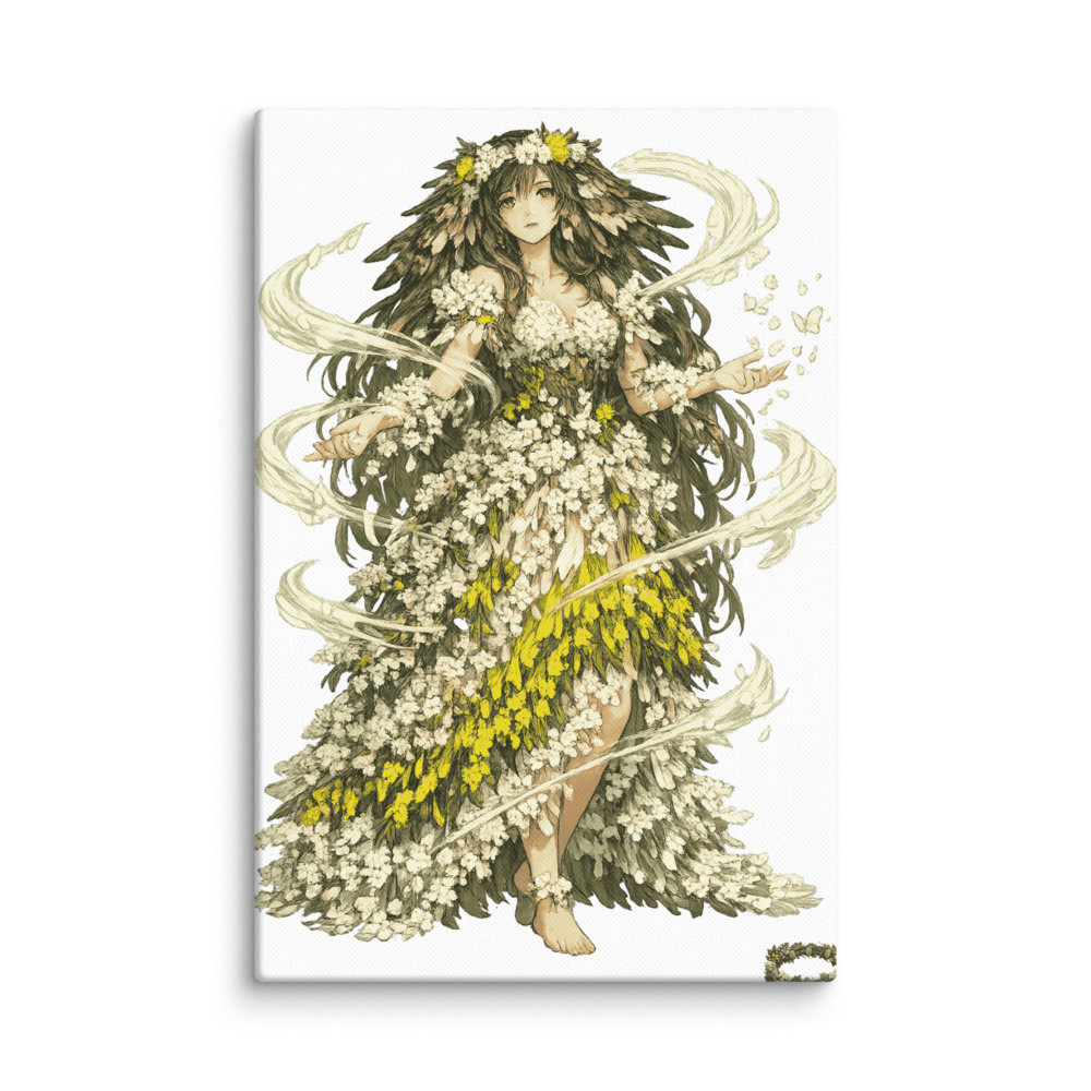 Blodeuwedd Mascot Canvas