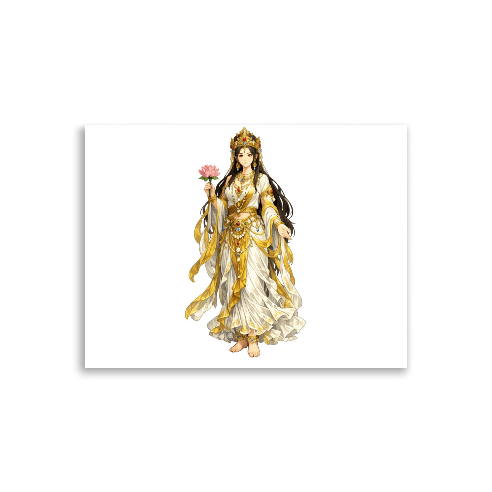 Bodhisattva Mascot Art Print