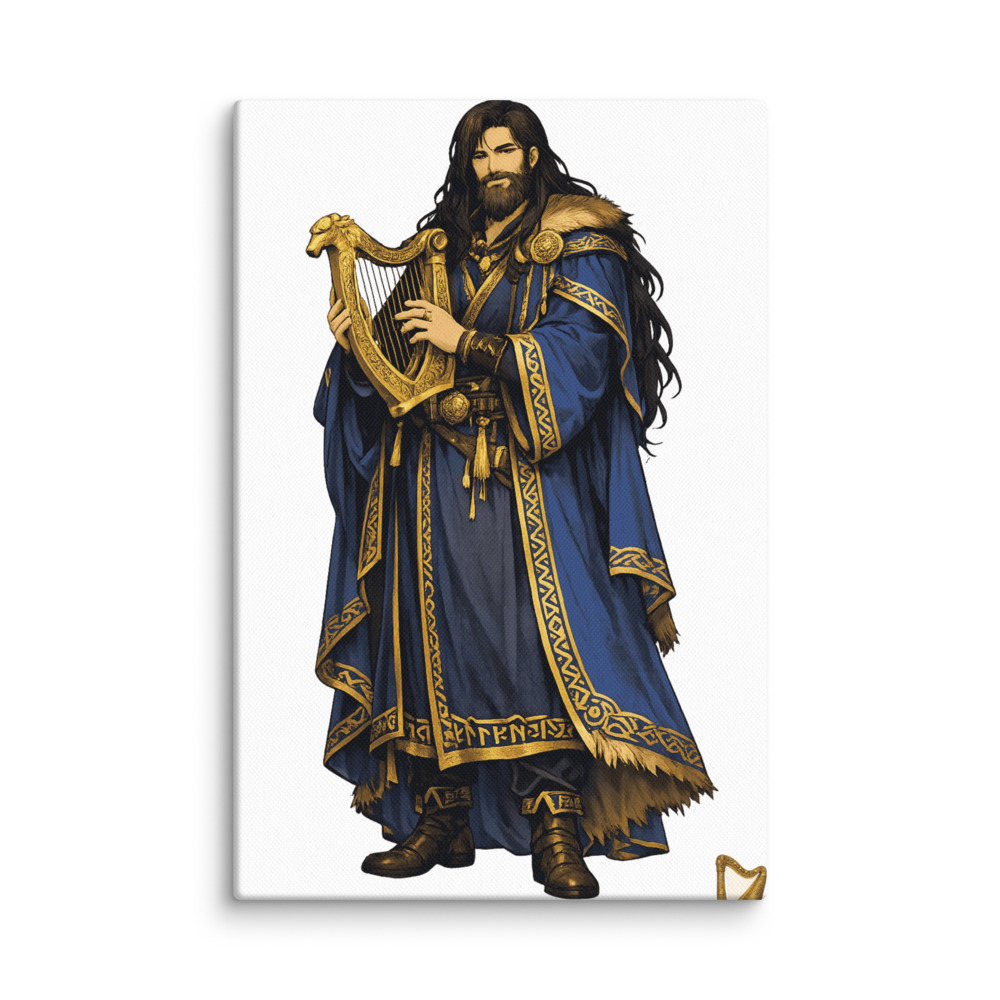 Bragi Mascot Canvas