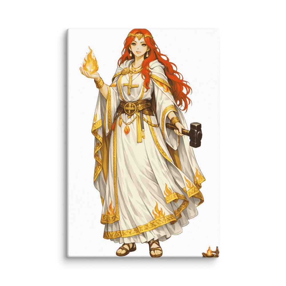 Brigid Mascot Canvas