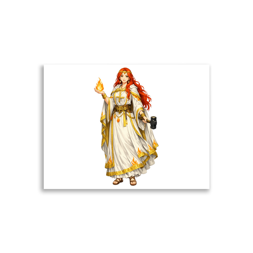 Brigid Mascot Art Print