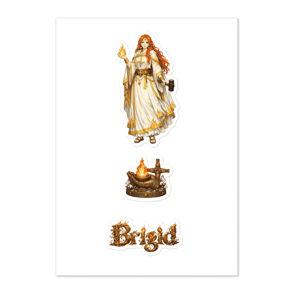 Brigid Seal Sticker Set