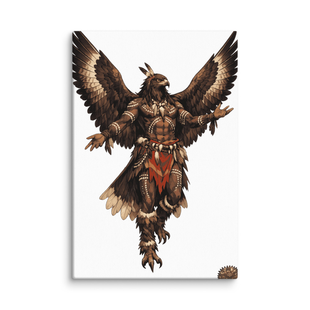 Bunjil Mascot Canvas