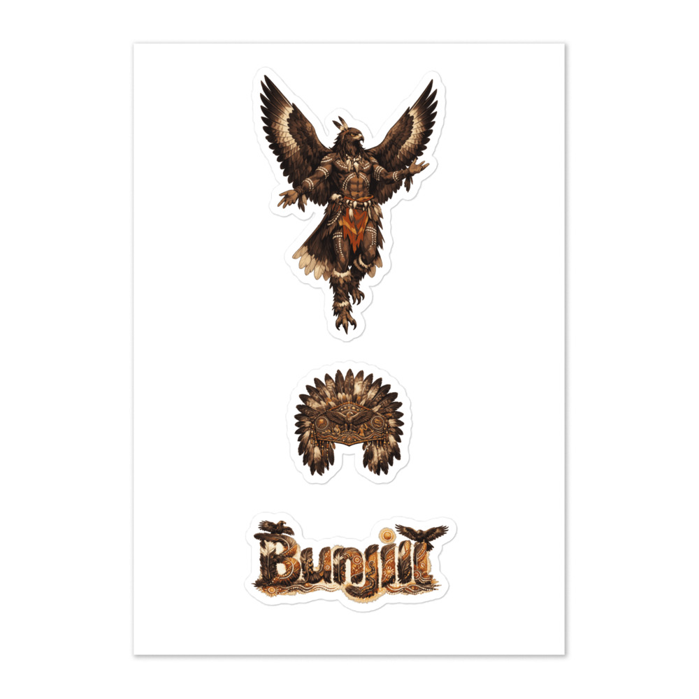 Bunjil Seal Sticker Set