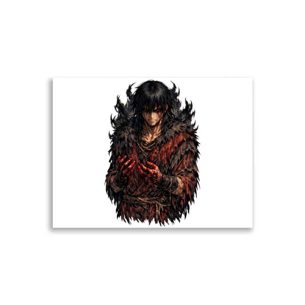 Qāyīn Mascot Art Print
