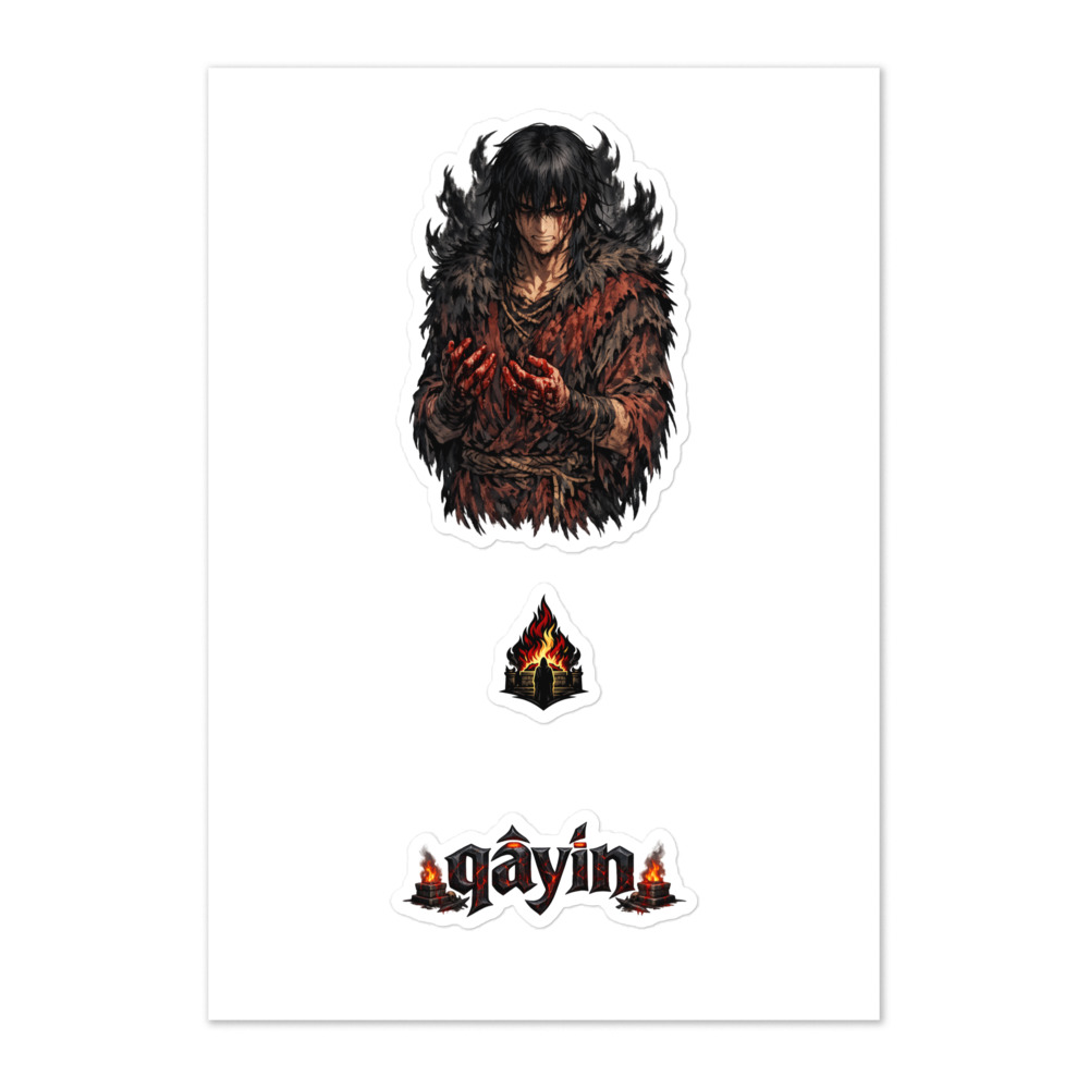Qāyīn Seal Sticker Set
