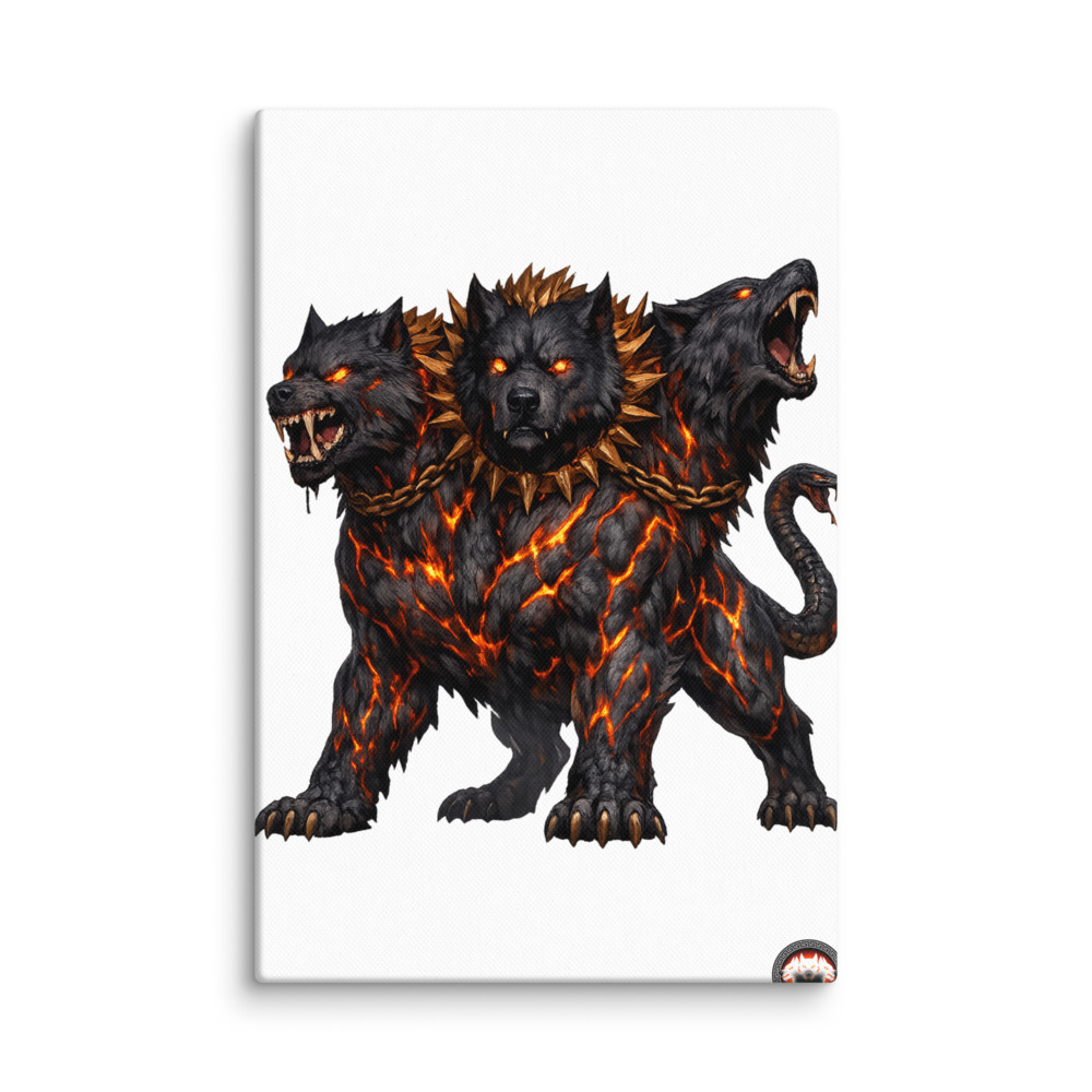 Kérberos Mascot Canvas