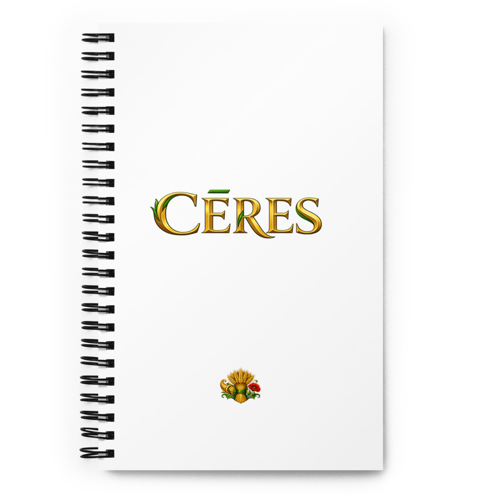 Cerēs Temple Notebook