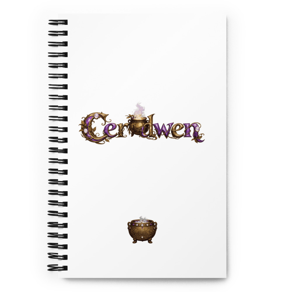 Ceridwen Temple Notebook