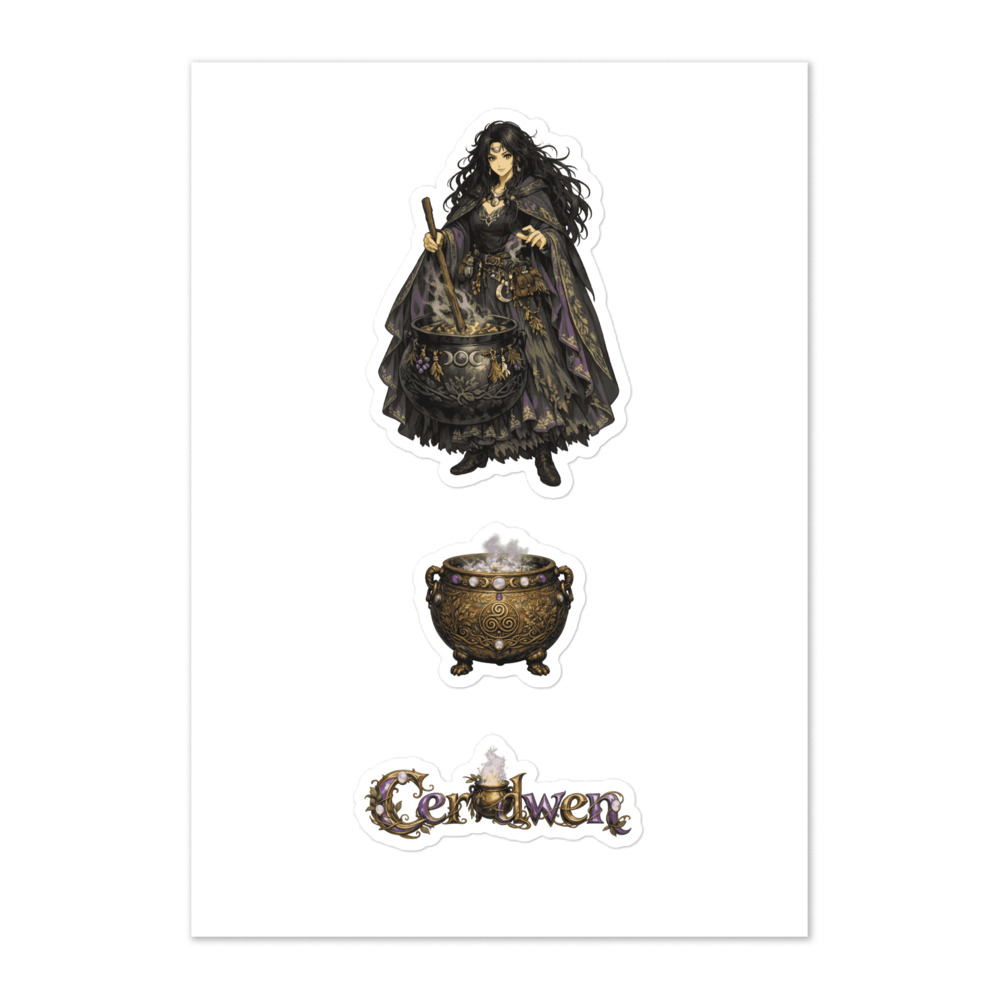 Ceridwen Seal Sticker Set