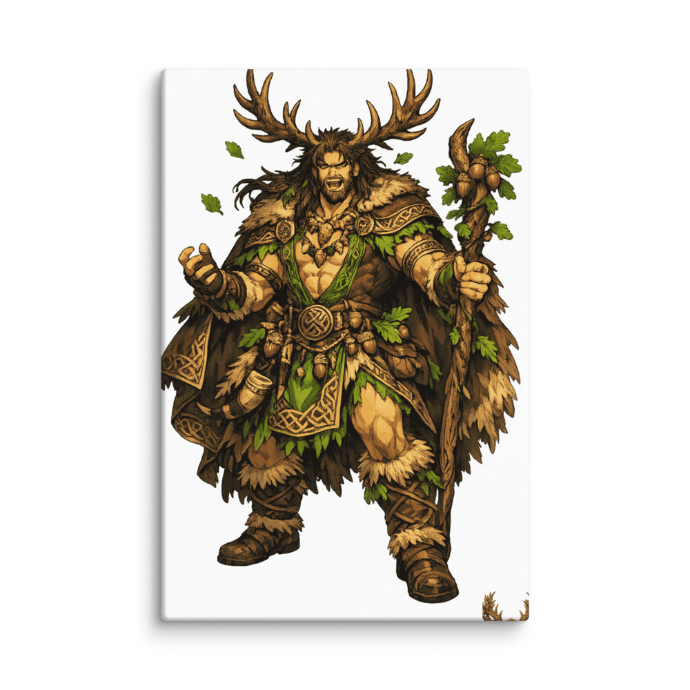 Cernunnos Mascot Canvas