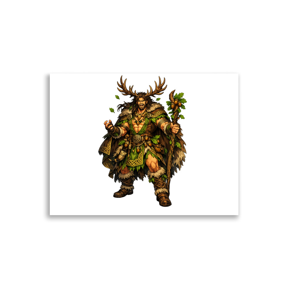 Cernunnos Mascot Art Print