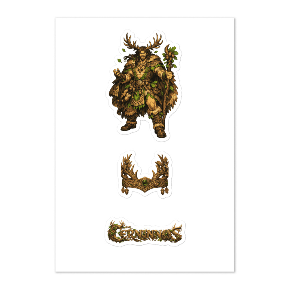 Cernunnos Seal Sticker Set