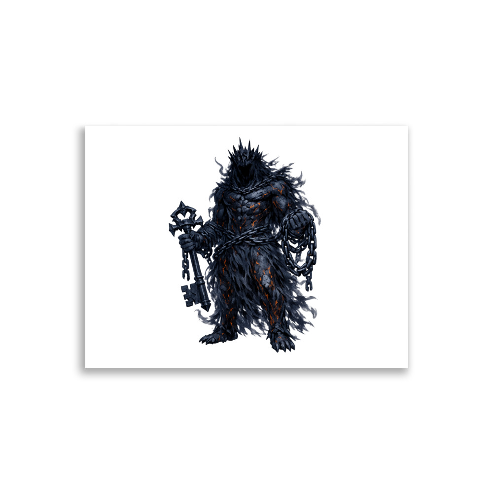Cháos Mascot Art Print