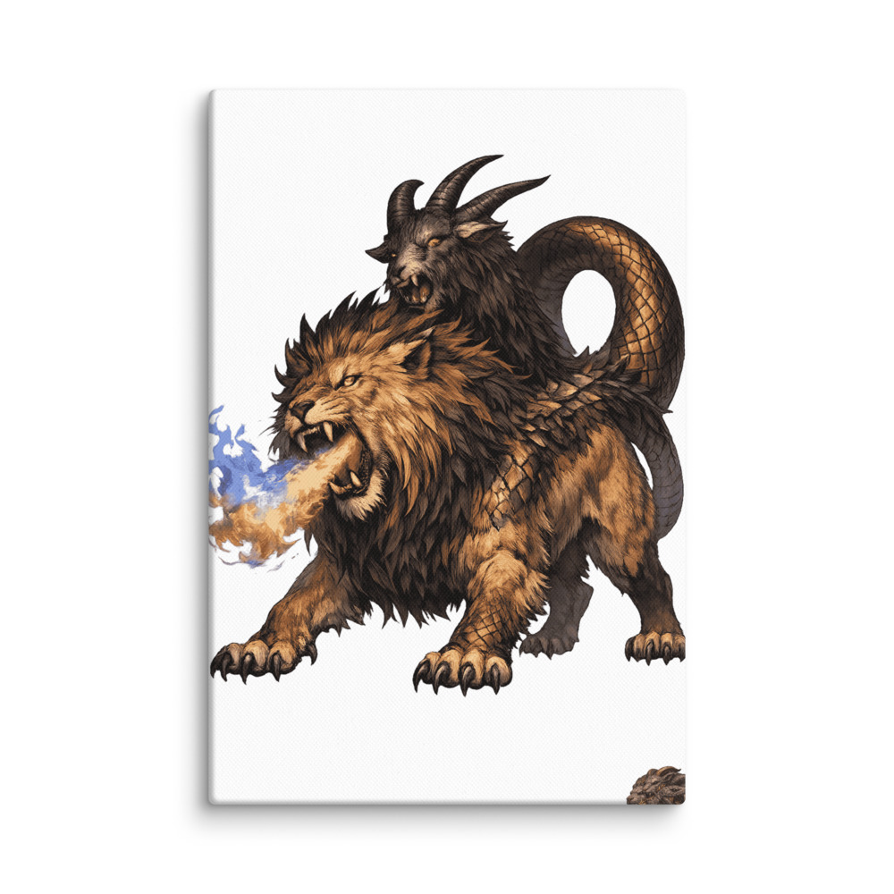 Chímaira Mascot Canvas