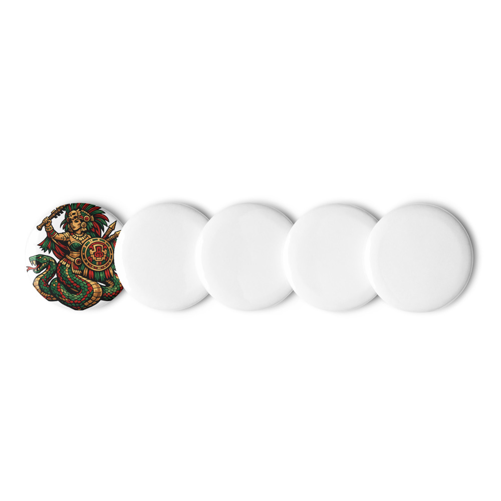 Cihuacōātl Seal Enamel Pin