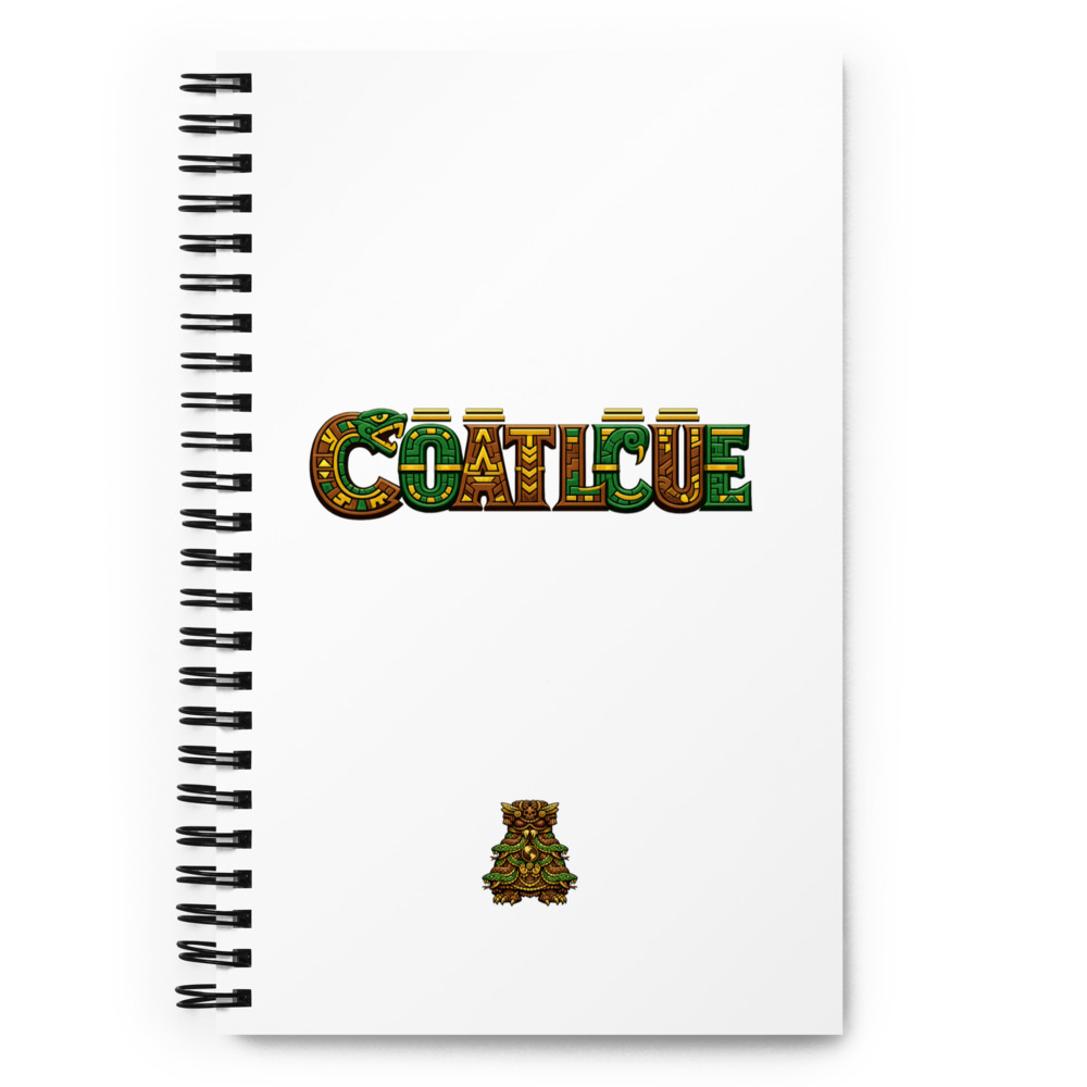 Cōātlīcue Temple Notebook
