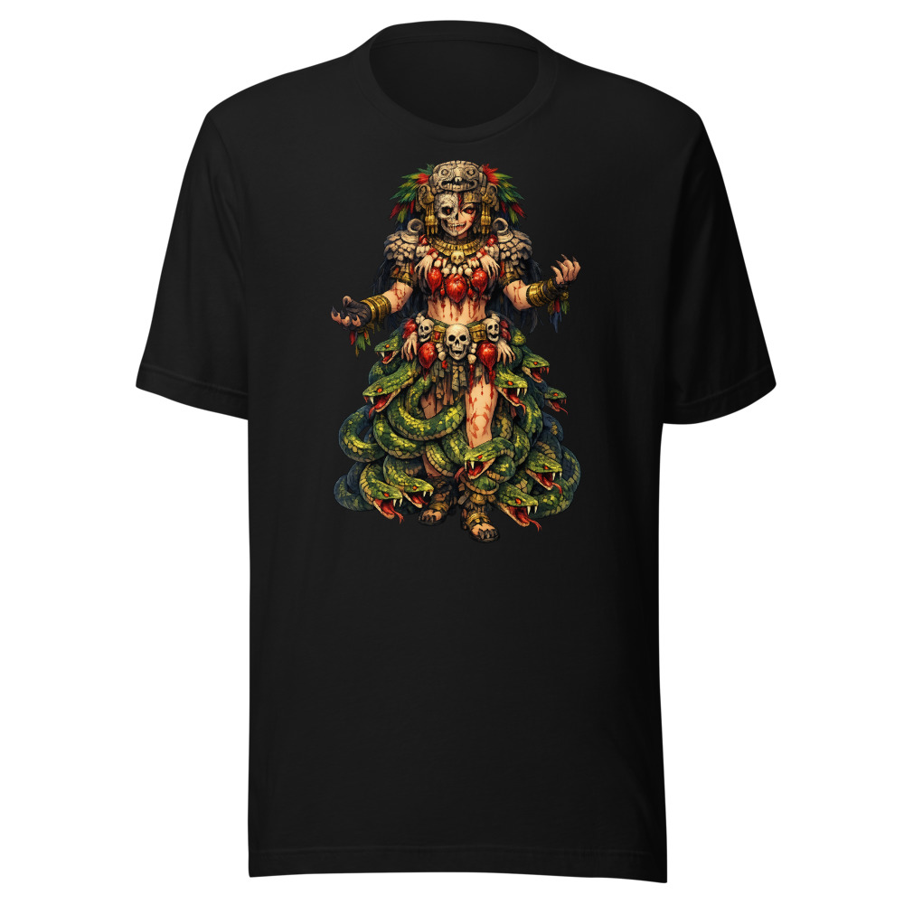 Cōātlīcue Reliquary collection — restored nahuatl merchandise