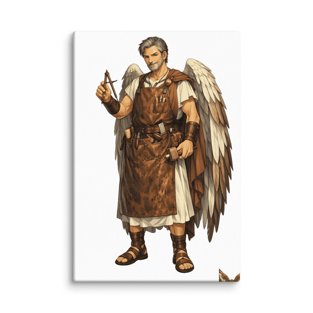 Daídalos Mascot Canvas