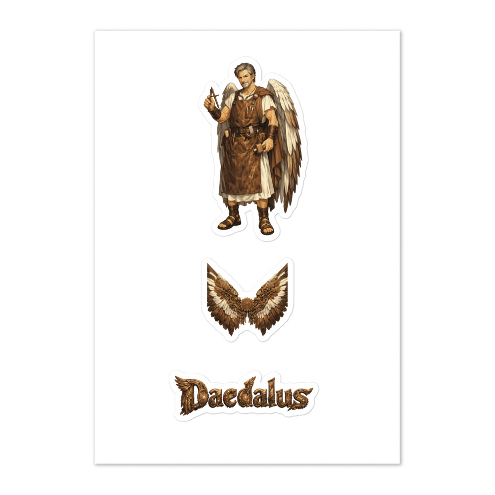Daídalos Seal Sticker Set